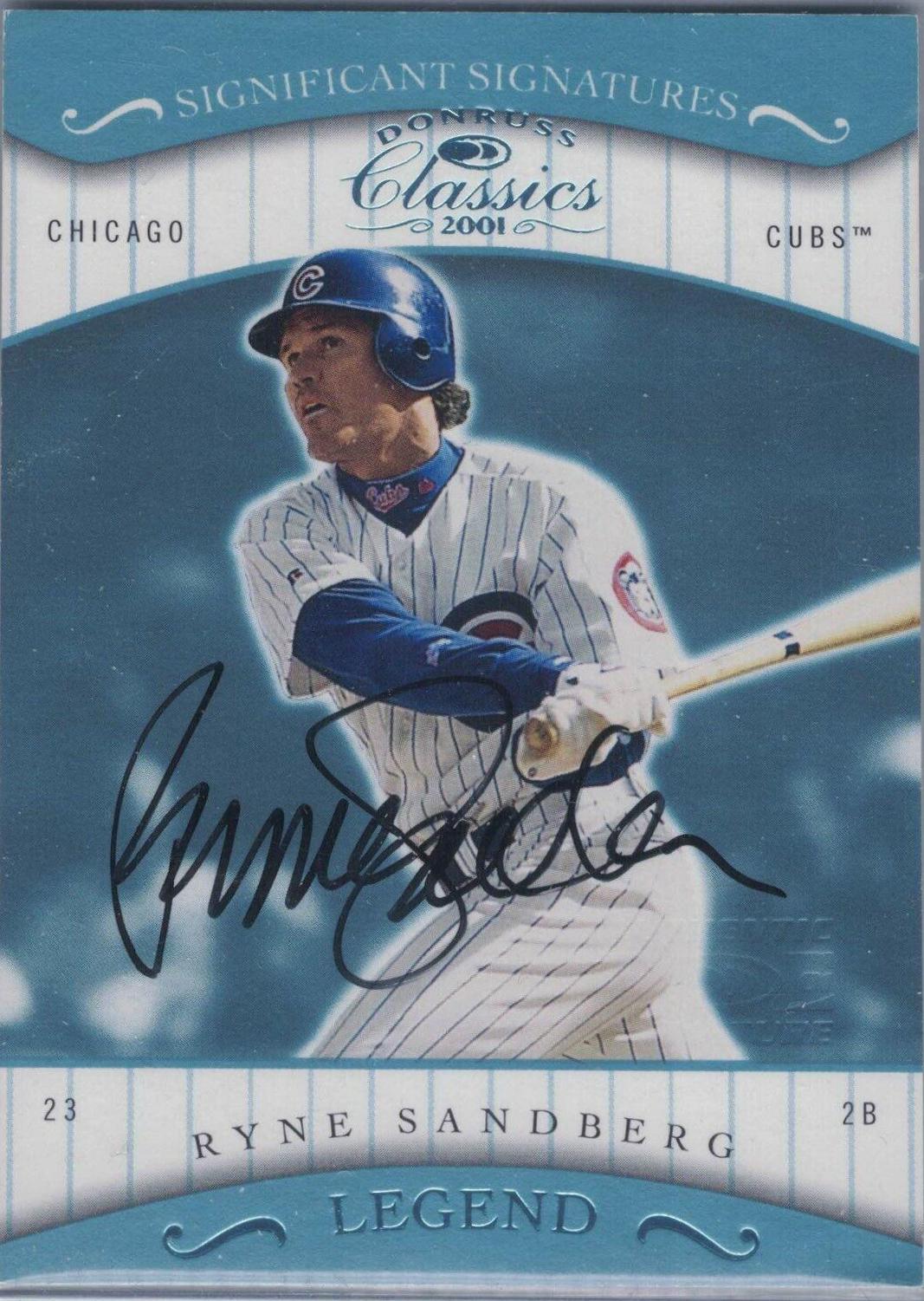 Ryne Sandberg [Significant Signatures] #181