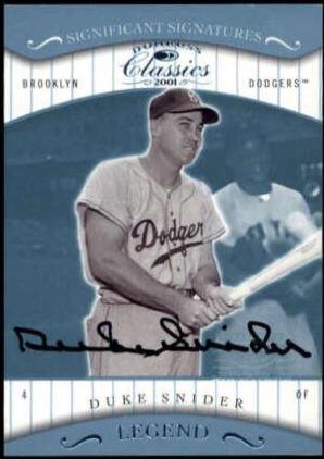 Duke Snider [Significant Signatures] #186