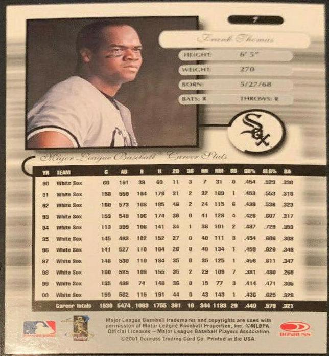 Frank Thomas #7