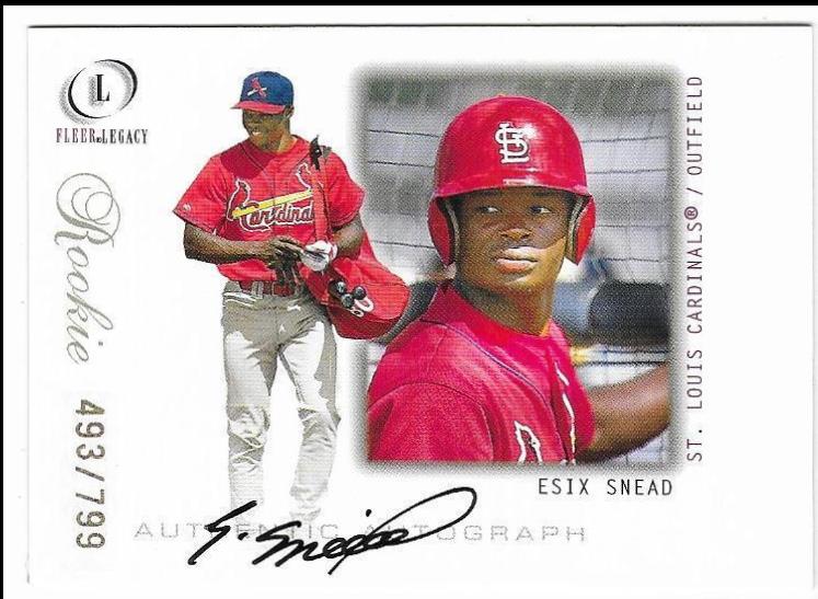 Esix Snead [Autograph] #95