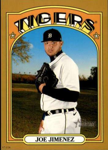 Joe Jimenez [5x7 Gold] #491