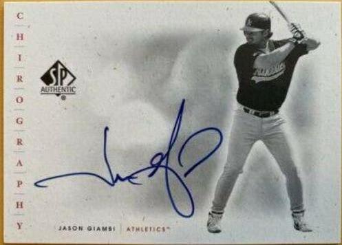 Jason Giambi #JG