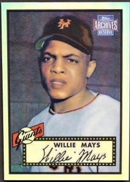 Willie Mays [1952 Reprint] #91