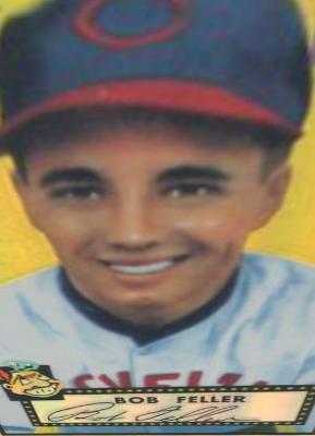 Bob Feller [1952 Reprint] #24