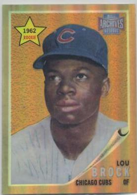 Lou Brock [1962 Reprint] #10
