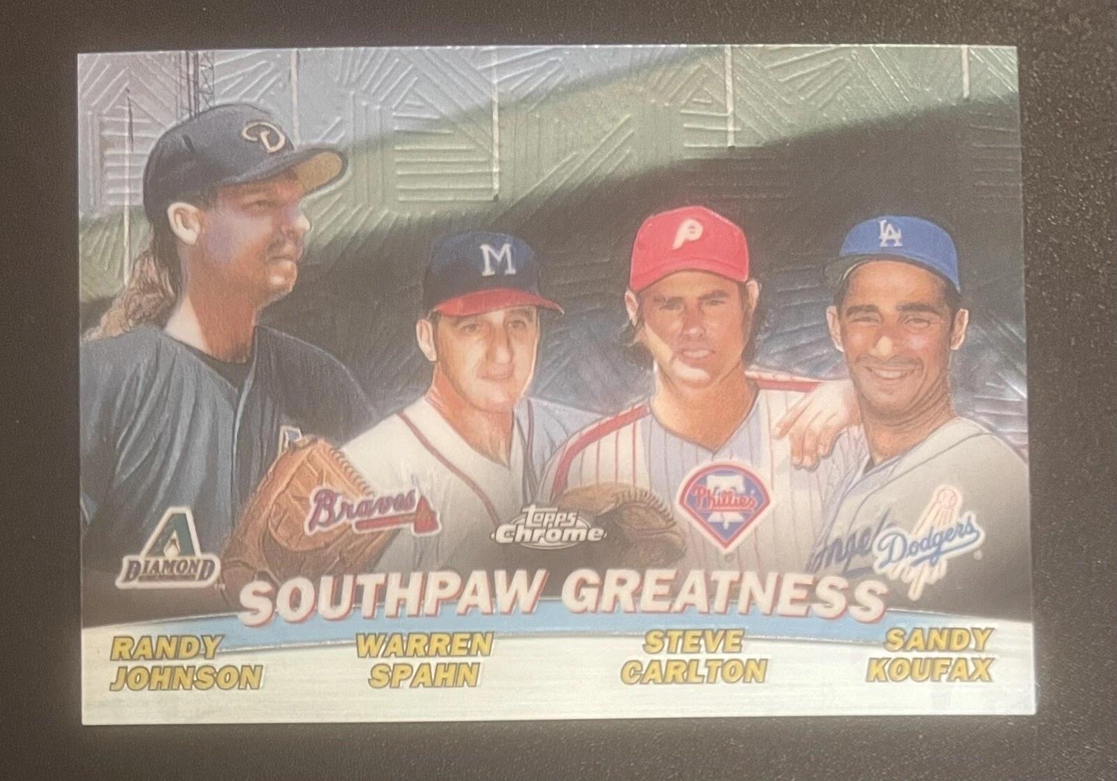 R. Johnson, S. Carlton, S. Koufax, W. Spahn #TC17