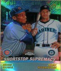 Alex Rodriguez, Ernie Banks [Refractor] #TC6