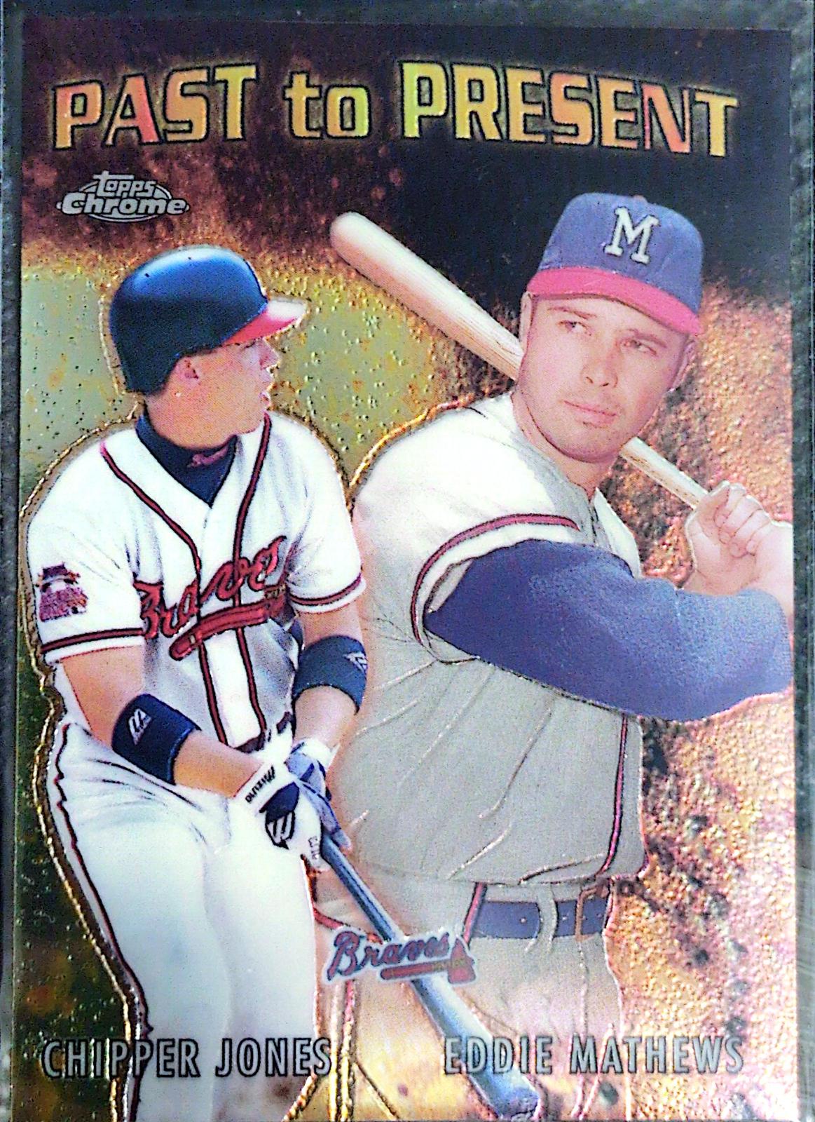 Chipper Jones Eddie Mathews #PTP10