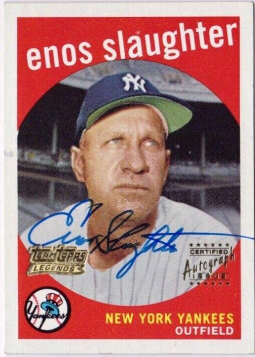 Enos Slaughter #TT36F
