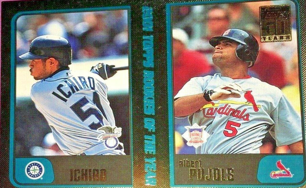Ichiro / Albert Pujols [Gold] #T99