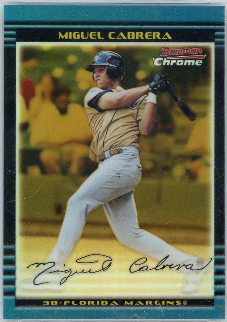 Miguel Cabrera [Gold Refractor] #156