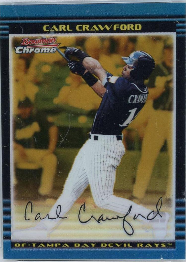 Carl Crawford [Gold Refractor] #139