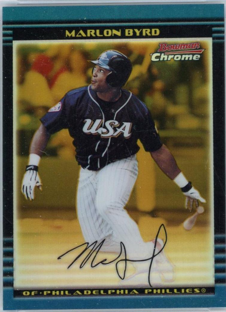 Marlon Byrd [Gold Refractor] #138