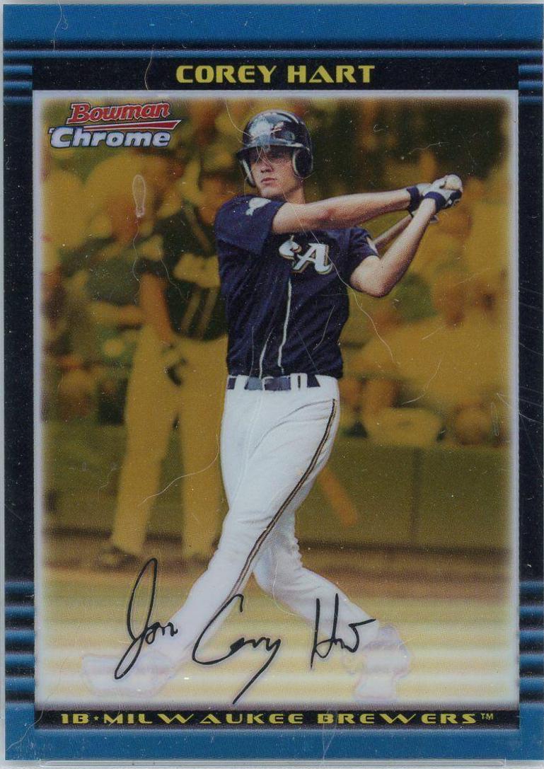 Corey Hart [Gold Refractor] #141