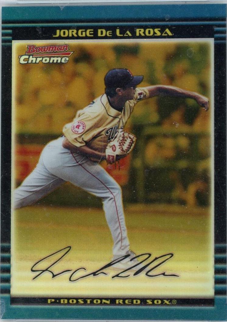 Jorge DE LA Rosa [Gold Refractor] #144