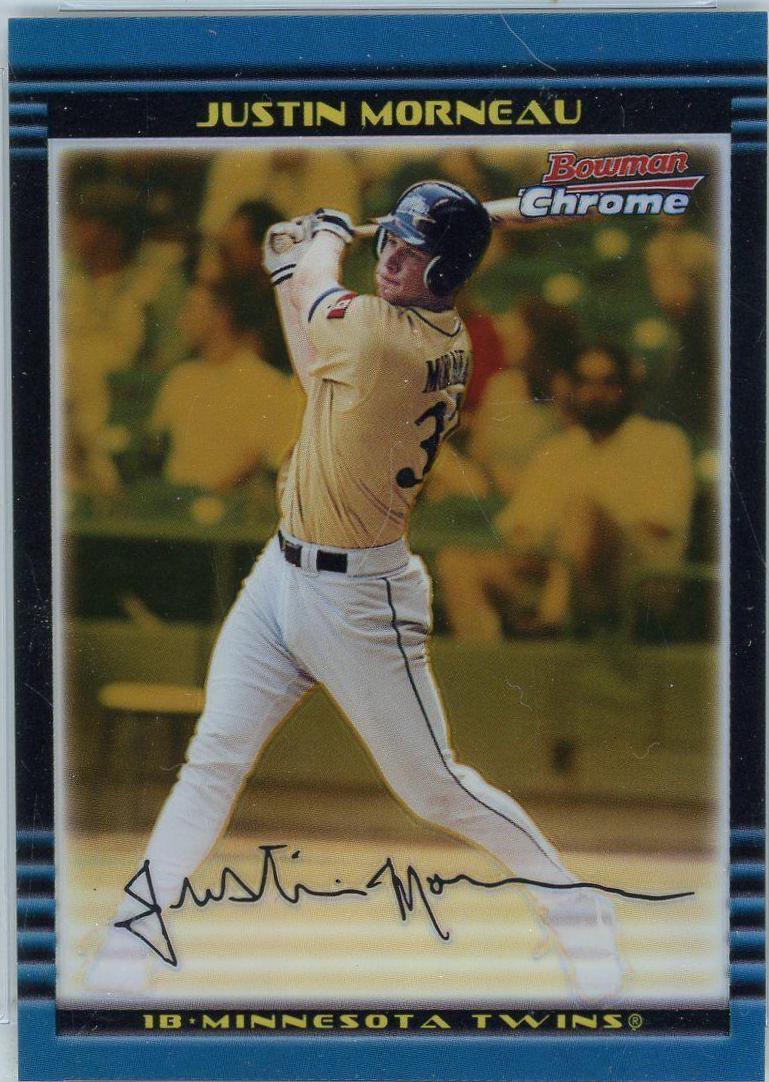 Justin Morneau [Gold Refractor] #155