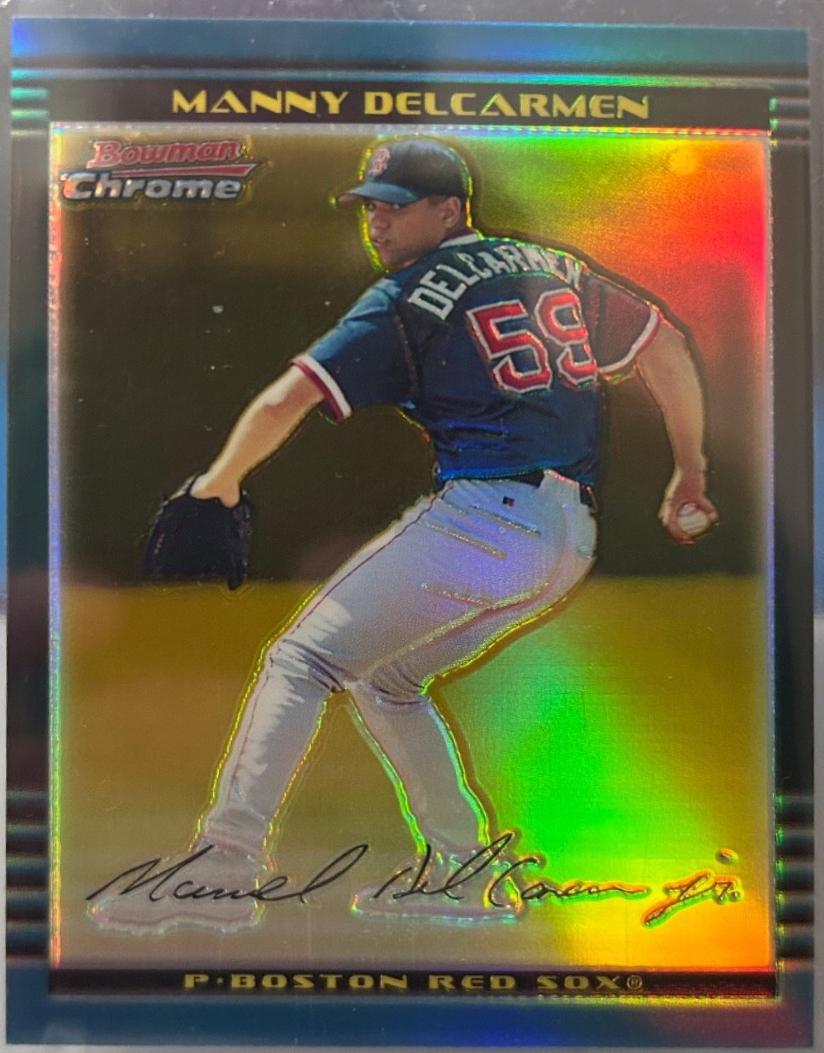 Manny Delcarmen [Gold Refractor] #279