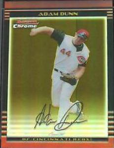 Adam Dunn [Gold Refractor] #1