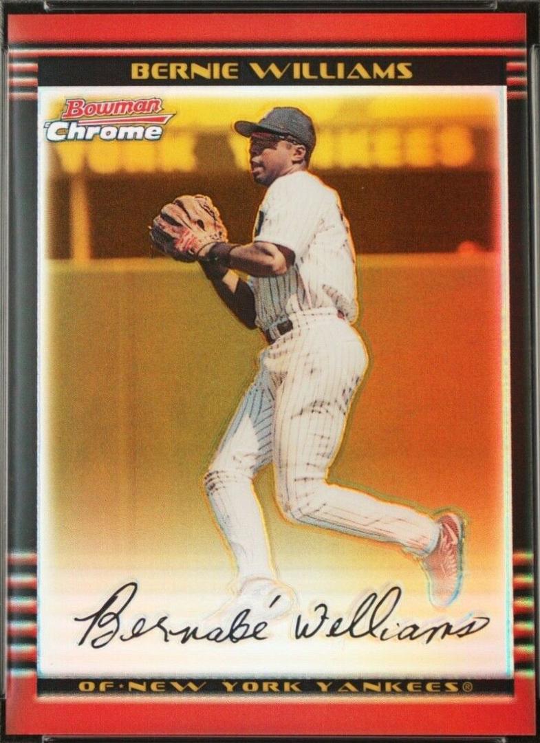 Bernie Williams [Gold Refractor] #23
