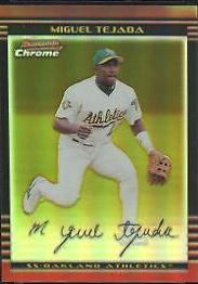 Miguel Tejada [Gold Refractor] #4
