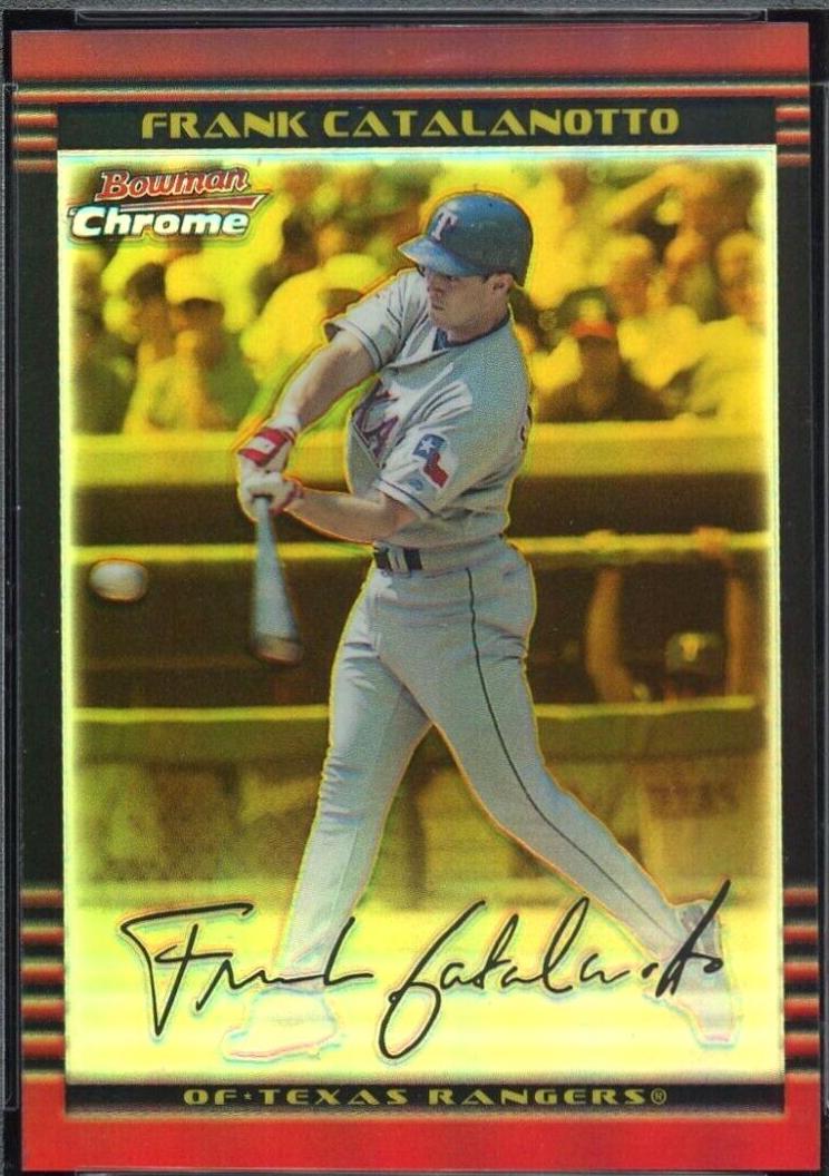 Frank Catalanotto [Gold Refractor] #77