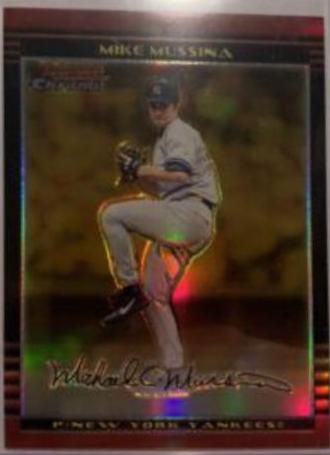 Mike Mussina [Gold Refractor] #70