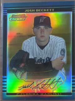 Josh Beckett [Gold Refractor] #115