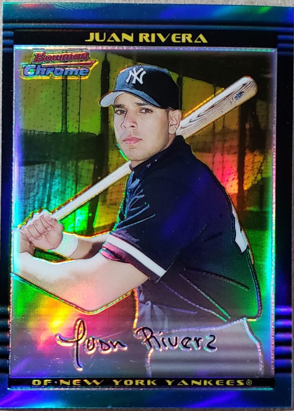 Juan Rivera [Gold Refractor] #125