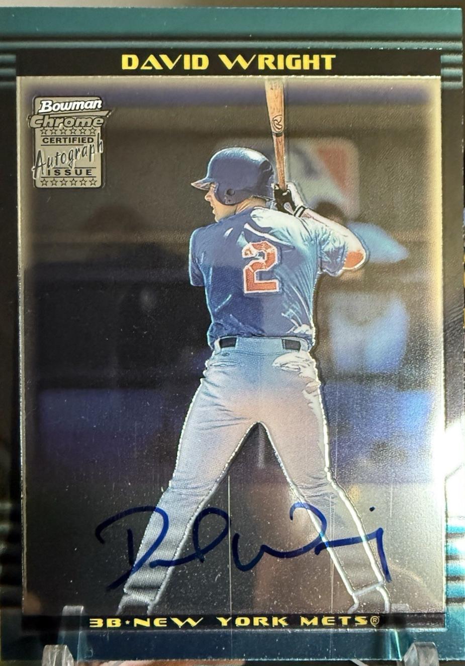 David Wright [Autographed] #385