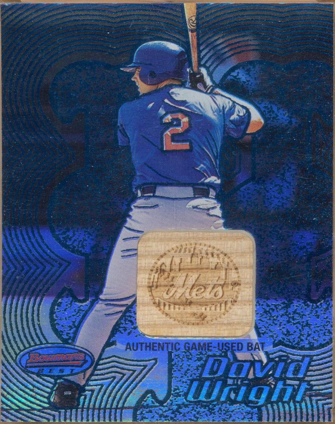 David Wright [Game Bat Blue] #113