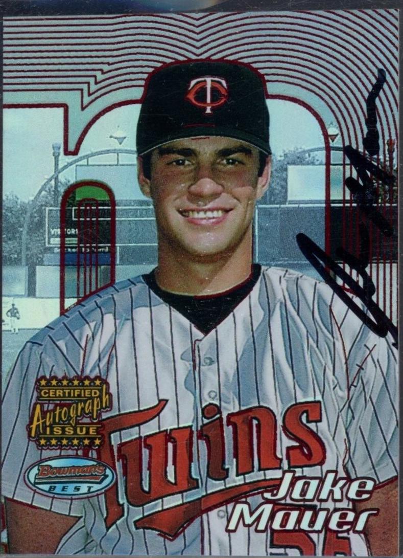 Jake Mauer [Autographed Red] #121