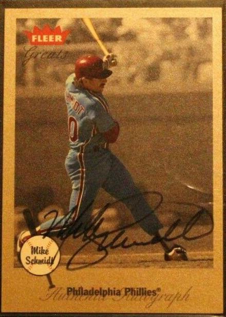 Mike Schmidt [Autograph]