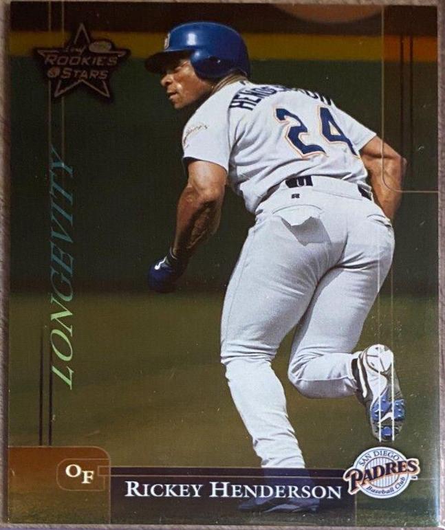 Rickey Henderson [Padres] #18