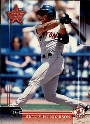 Rickey Henderson [Red Sox] #18