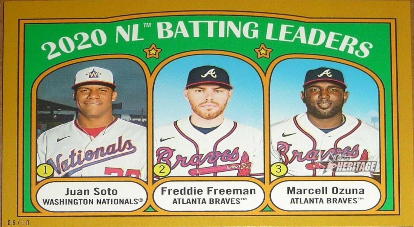Juan Soto / Marcell Ozuna / Freddie Freeman #85