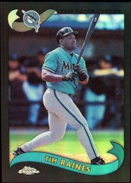 Tim Raines [Black Refractor] #T52