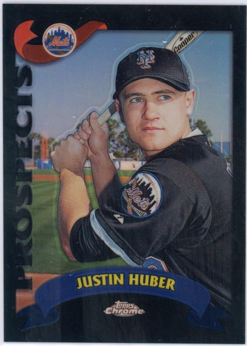 Justin Huber [Black Refractor] #T151