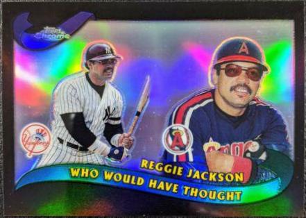 Reggie Jackson [Black Refractor] #T267