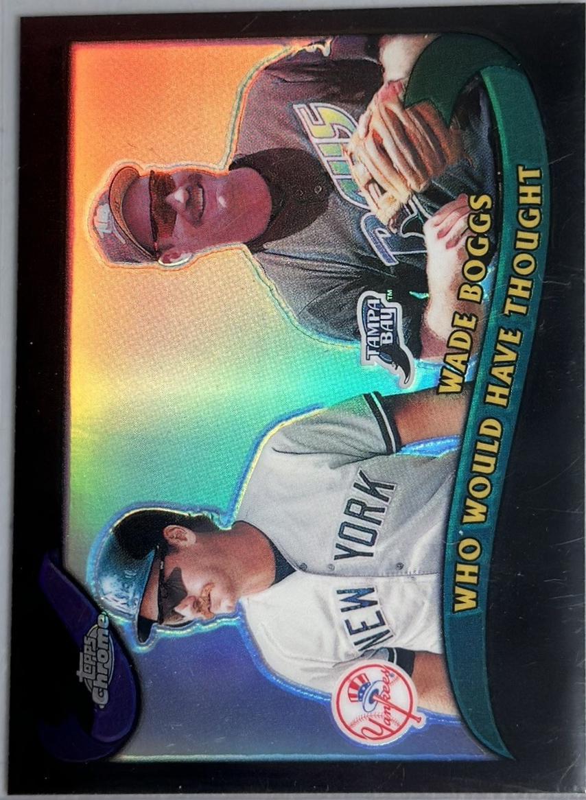 Wade Boggs [Black Refractor] #T269