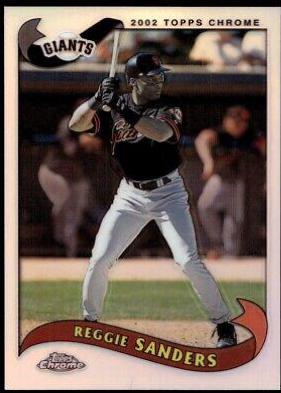 Reggie Sanders [Black Refractor] #T29