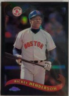Rickey Henderson [Black Refractor] #T74