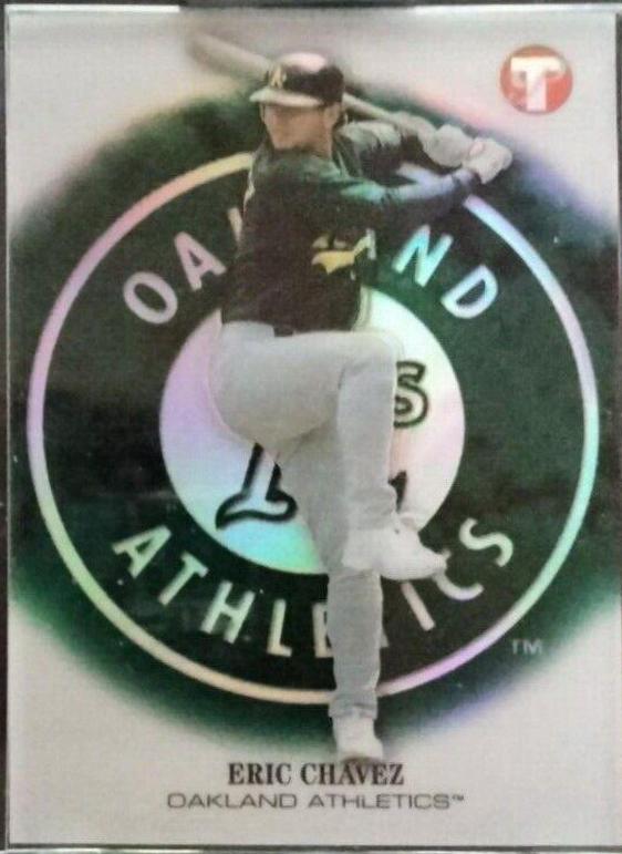 Eric Chavez [Gold Refractor] #80