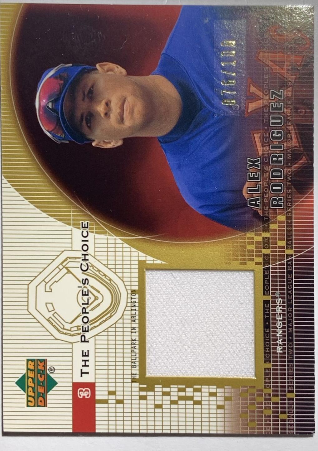 Alex Rodriguez [Gold] #PJ-AR