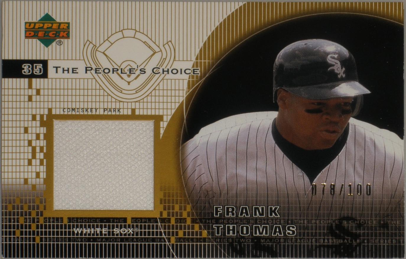 Frank Thomas [Gold] #PJ-FT