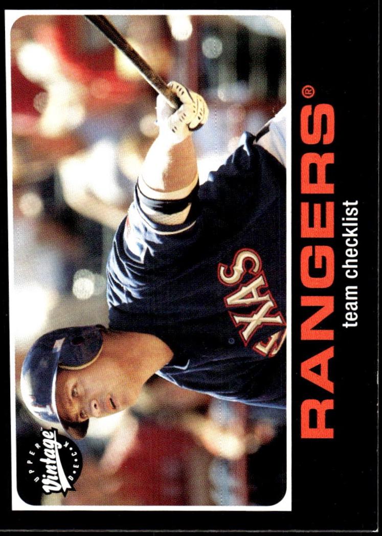 Rangers [Team Checklist] #70