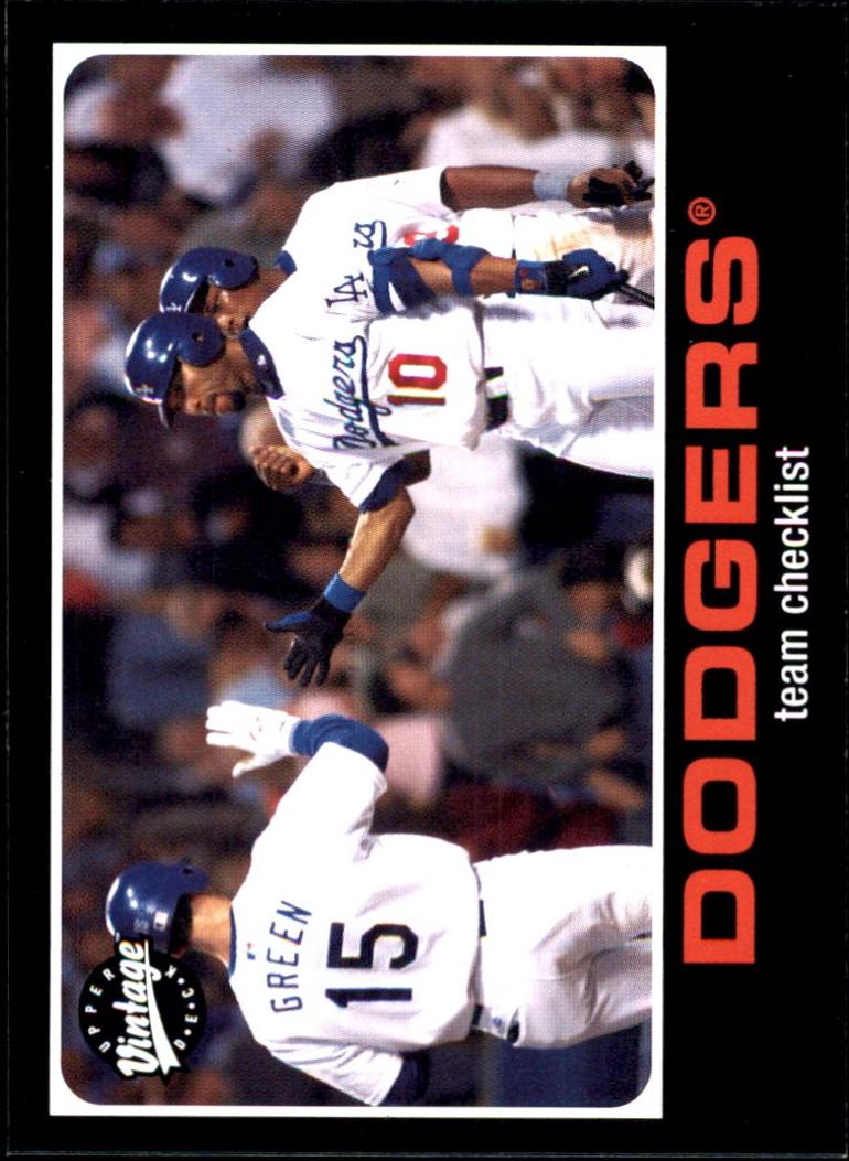 Dodgers Team [Checklist] #189