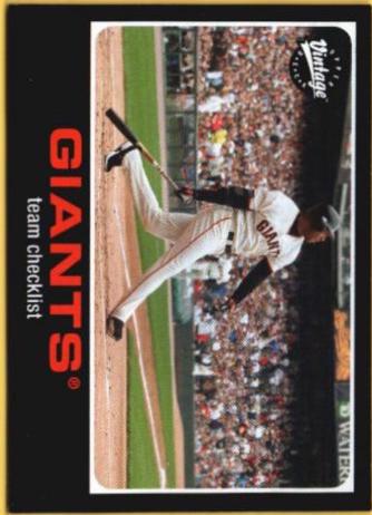 Giants Team [Checklist] #207