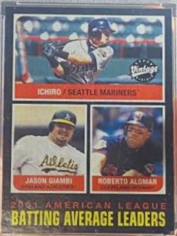 A. L. Batting Leaders [Ichiro, Giambi, Alomar] #271