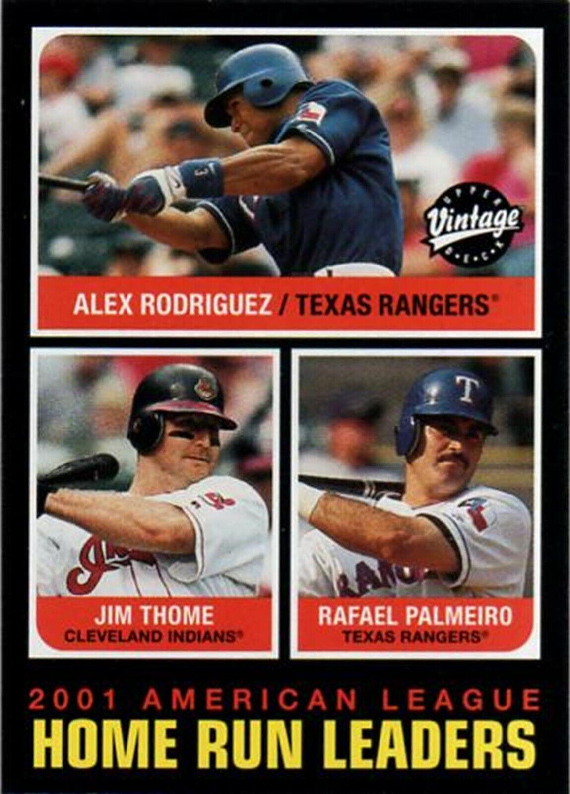 Homerun Leaders [Rodriguez, Thome, Palmeiro] #273