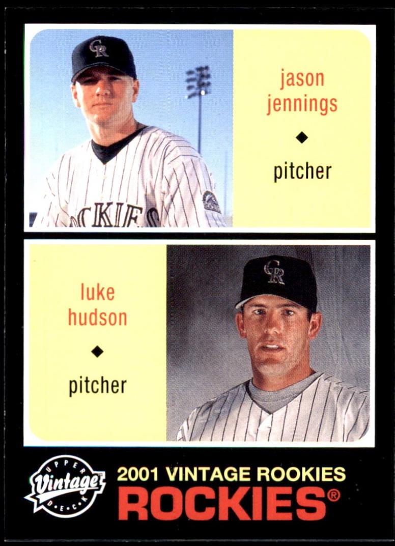 Rockies Rookies [Jason Jennings Luke Hudson] #269